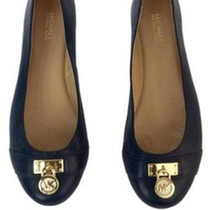 Michael Kors Blue New Hamilton Flats